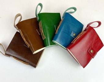 Pocket Journal with Carry Strap Blank Pages