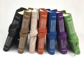 Custom Leather Journal with Lined Paper // Handmade Notebook with Personalized Initials