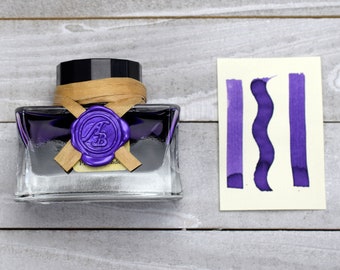 Purple Calligraphy Ink for Quills and Dip Pens, Purple Writing Ink