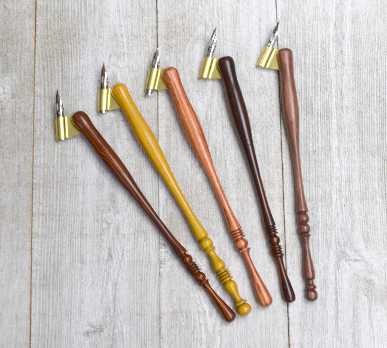ADWE for Creative Wood Craft Script Antique Dip Pen Oblique