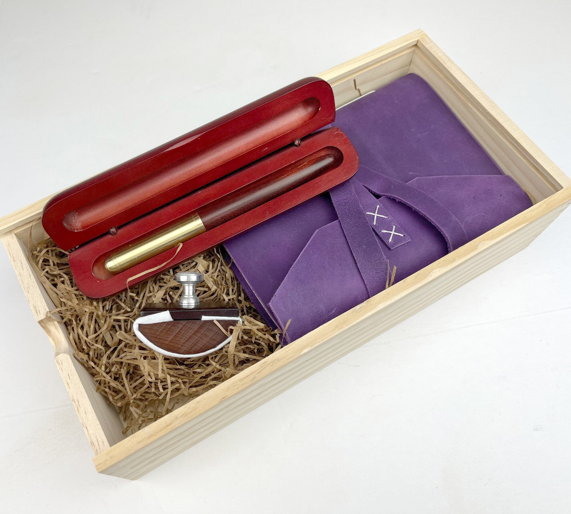 Fountain Pen And Journal Gift Set With Blotter And Gift Box - Etsy