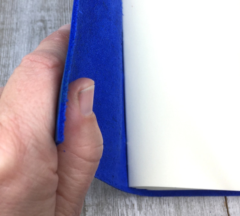 Custom Leather Journal With Lined Paper // Handmade Notebook Etsy