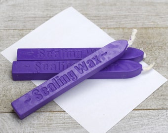 Purple Sealing Wax Stick with Wick