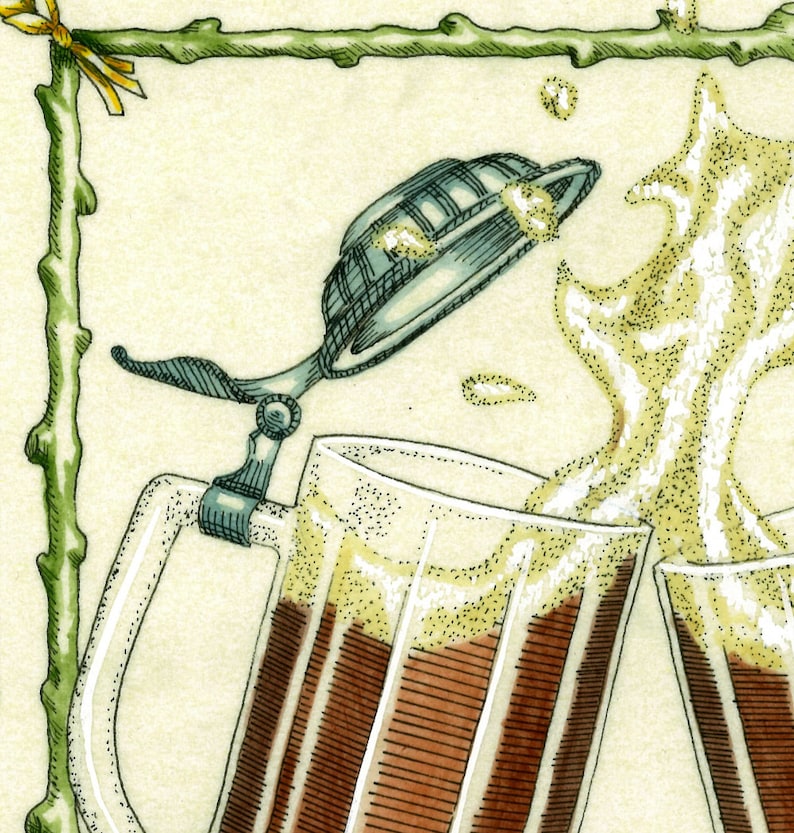 Craft Beer Fine Art Print // Brewery Wall Decor // Slainte Etsy