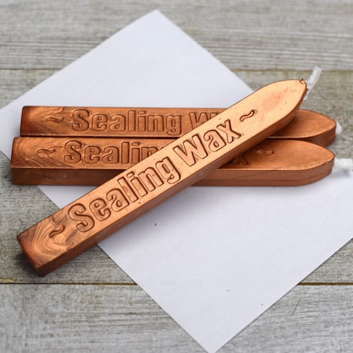 Sealing Wax Stick with Wick Choice of Colours Use With Wax Etsy UK