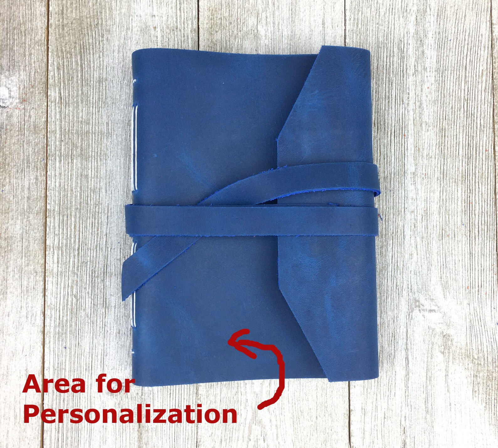 Custom Leather Journal With Lined Paper // Handmade Notebook Etsy