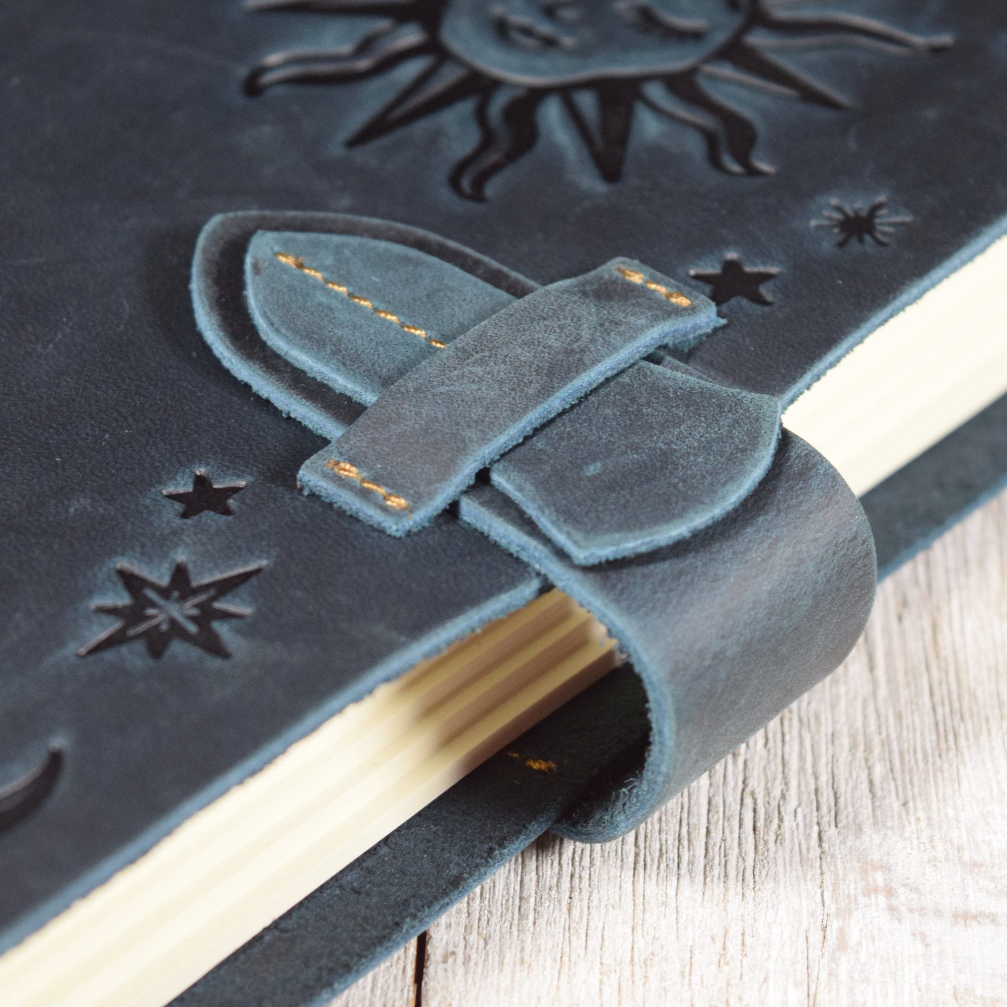 Cuero C 600 Pages Leather Sun And Moon Embossed With UK | Ubuy - View #9