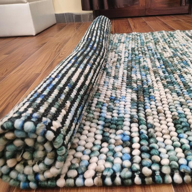 Ball Rug Rugug Felt Ball Rug - Etsy