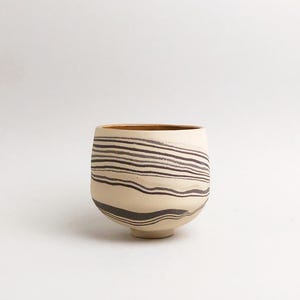 Nerikomi Übertopf M51 handgefertigt Blumentopf Keramik Unikat plant pot handmade unique cache pot planter mosaik terrazzo modern utensilo