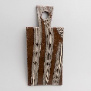 Nerikomi keramiek dienblad, handgemaakte serveerplank, uniek stuk, serveerplank voor hapjes, handgemaakt servies, unieke aperitiefplank