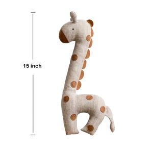 Giraffe Soft Toy PDF Sewing Pattern and Tutorial DIY Giraffe Softie Pattern Easy Stuffed Giraffe Sewing Giraffe Sewing PATTERN, 15 inch Tall