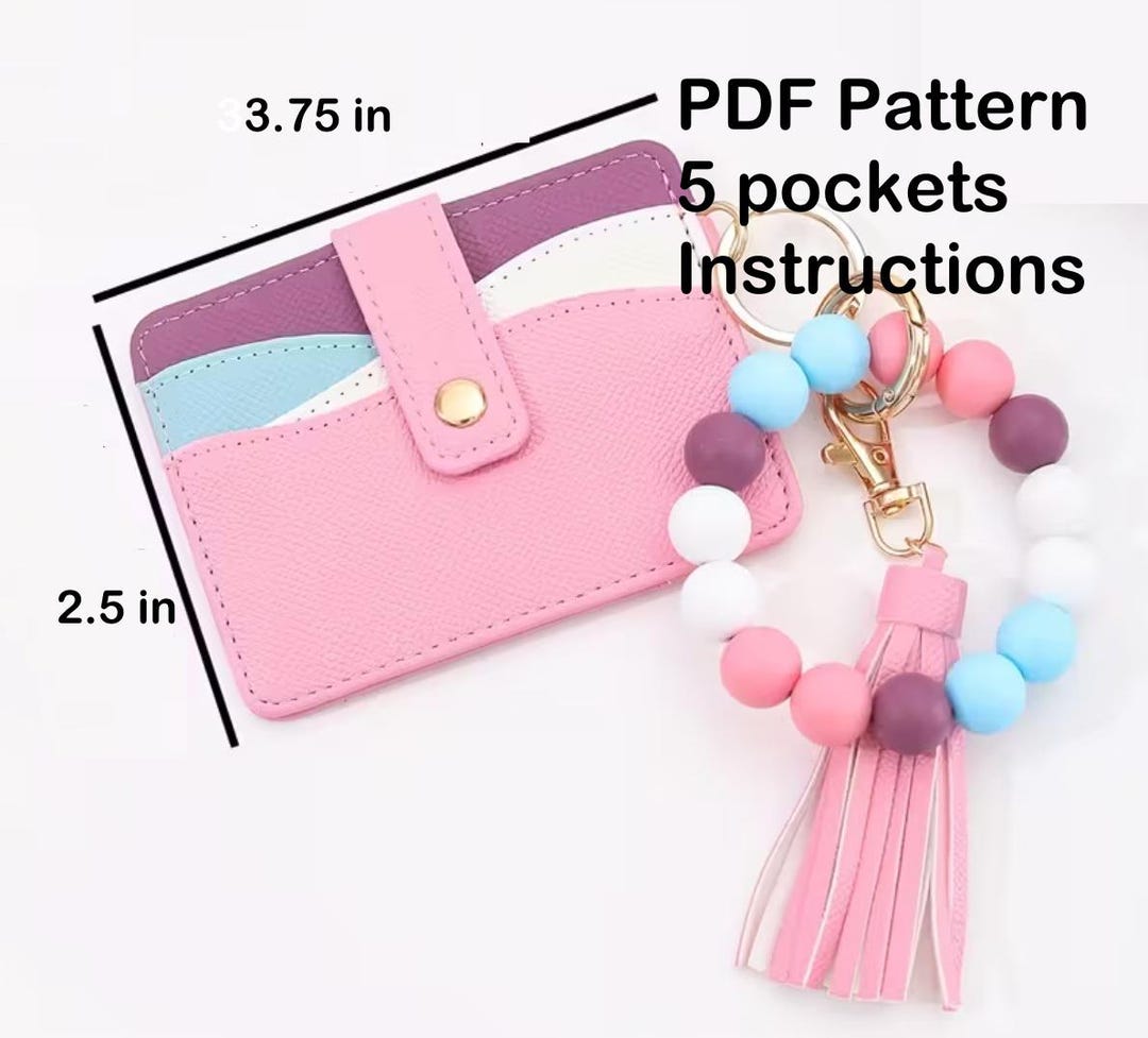 Card Holder Sewing Pattern, Instant Download PDF Pattern. Envelop Card ...