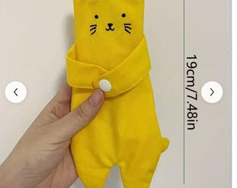 Cat sewing pattern pdf, coin purse sewing pattern, easy wallet pattern, sewing pattern and tutorial, instant download, animal sewing pattern