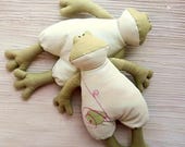 frog Pdf pattern frog sewing tutorial stuffed frog pattern, easy Frog pattern,  PDF Sewing Pattern Tutorial Plush frog | Softie |DIY Project