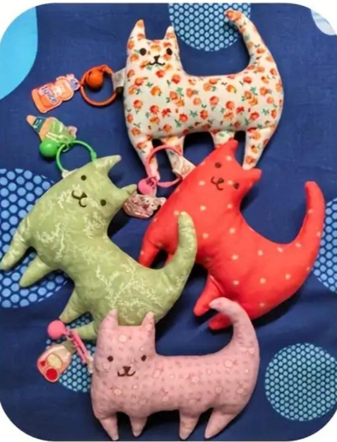 Cat Sewing Pdf Pattern, Pattern With Seam Allowance, Instant Download ...