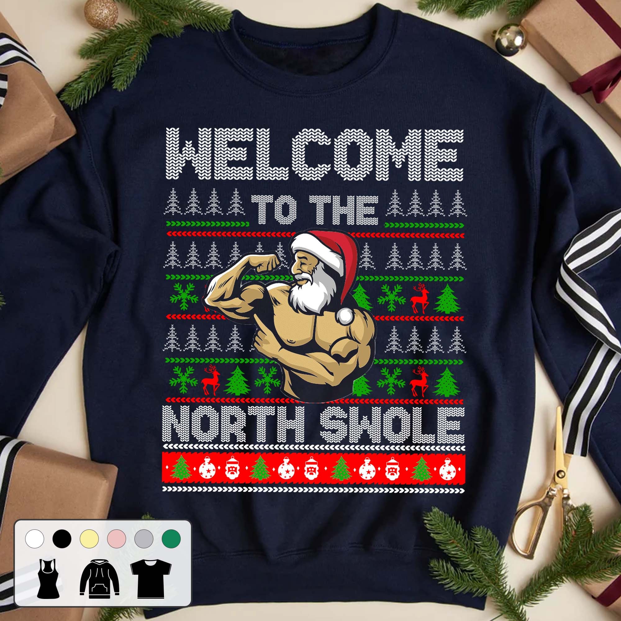 North Swole Sweater - Etsy
