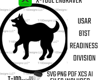 81st Readiness Division Patch – Military Insignia Digital File (svg, png, ai, xcs, pdf)
