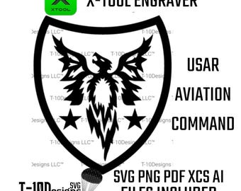 Army Reserve Aviation (ARAC) Patch – Military Insignia Digital File (svg, png, ai, xcs, pdf)