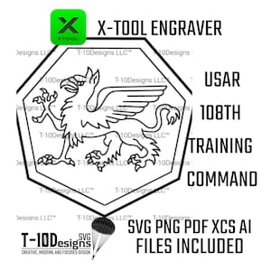 108th Training Command Patch – Military Insignia Digital File (svg, png, ai, xcs, pdf)