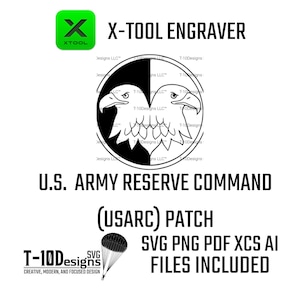 U.S. Army Reserve Command Patch – Military Insignia Digital File (svg, png, ai, xcs, pdf)