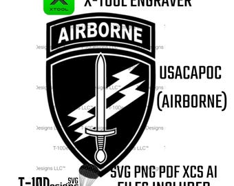 USACAPOC Patch – Military Insignia Digital File (svg, png, ai, xcs, pdf)