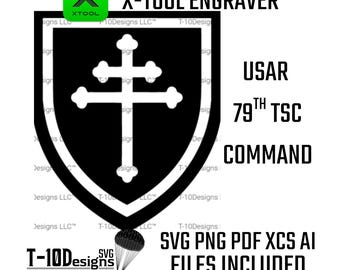 79th Theater Sustainment Command Patch – Military Insignia Digital File (svg, png, ai, xcs, pdf)