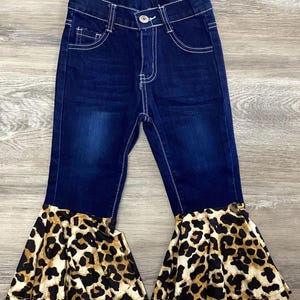 Denim à bas cloche
