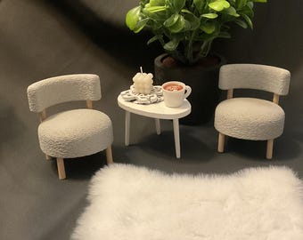 Sillón en miniatura