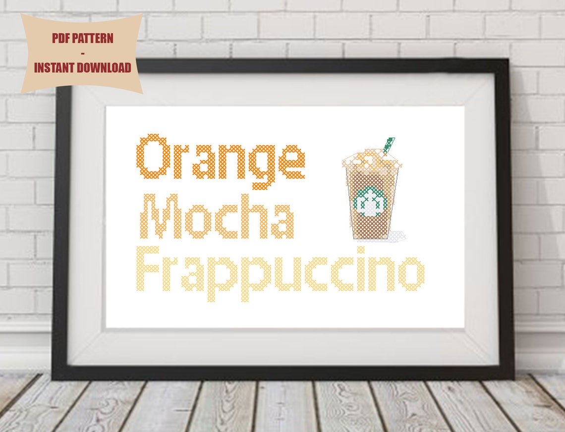 Zoolander Orange Mocha Frappuccino Blue Steel Starbucks Ben Etsy