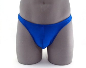 Royal Blue Men Thong Swimsuit