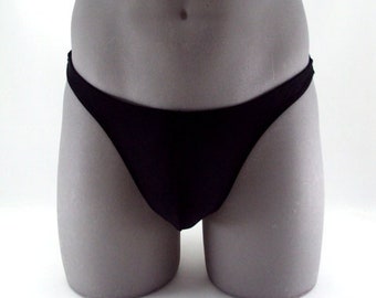 Black Men Thong Swimsuit