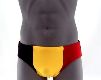 flag swimsuit french italian