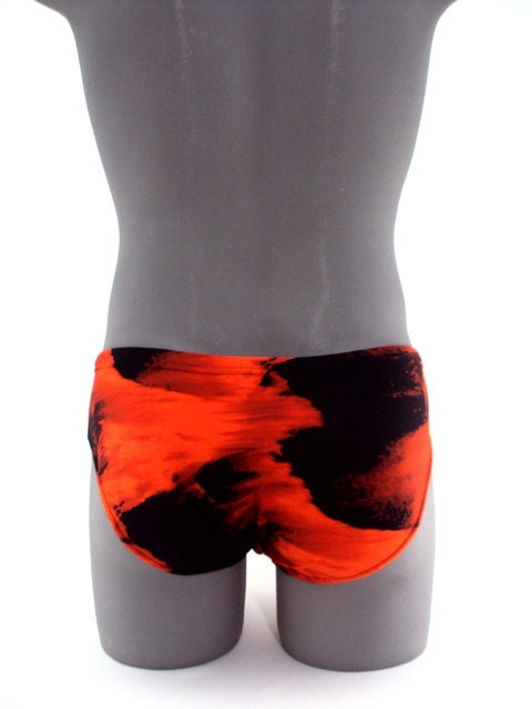 Orange Sunset Men Swimsuit-men's 