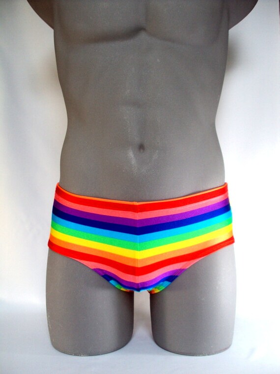 rainbow swimsuit mens