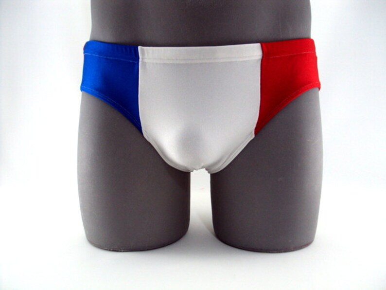 French Flag Men Swimsuit Etsy