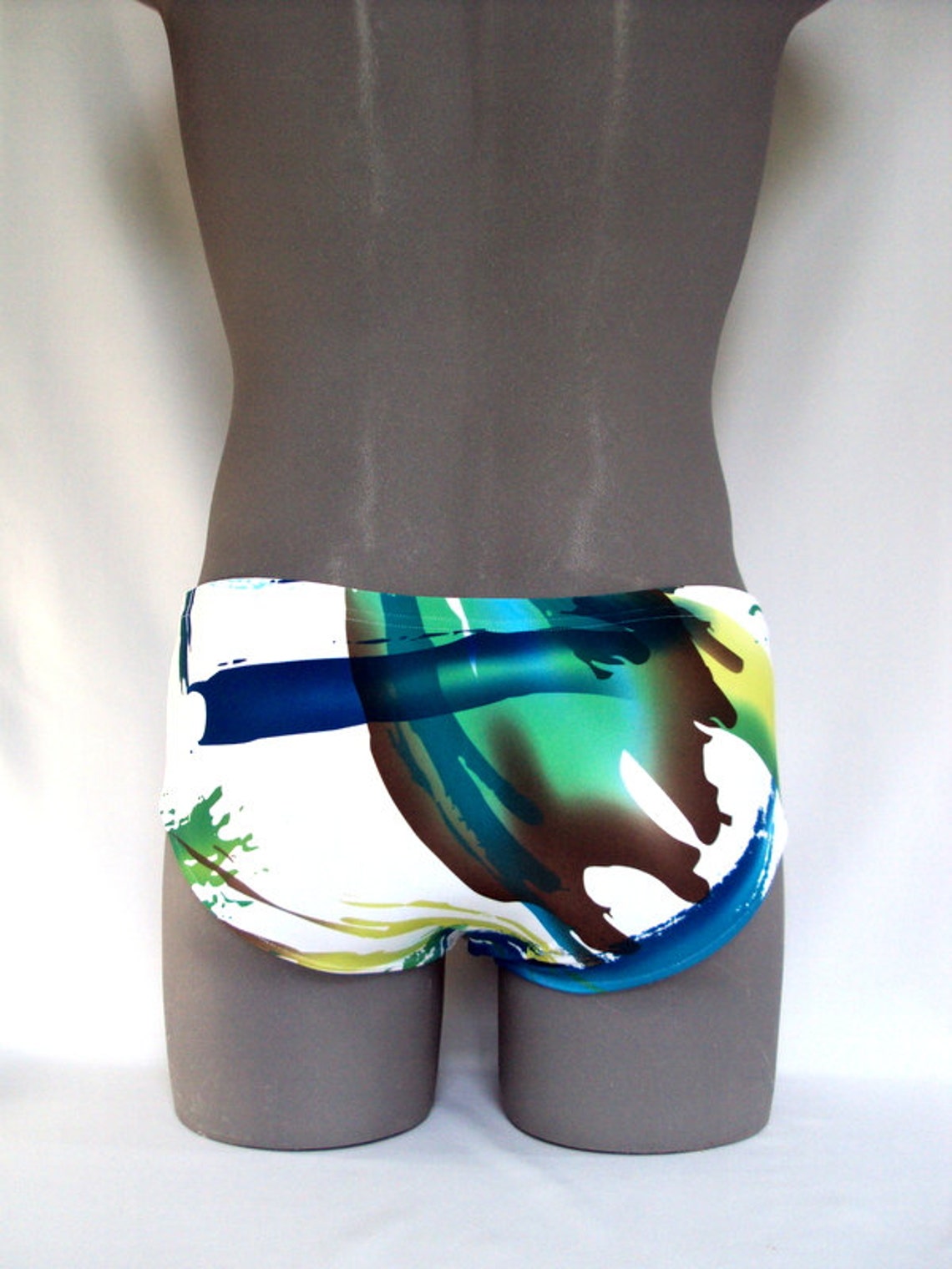 Malebasics New Hipster Brief White Splash