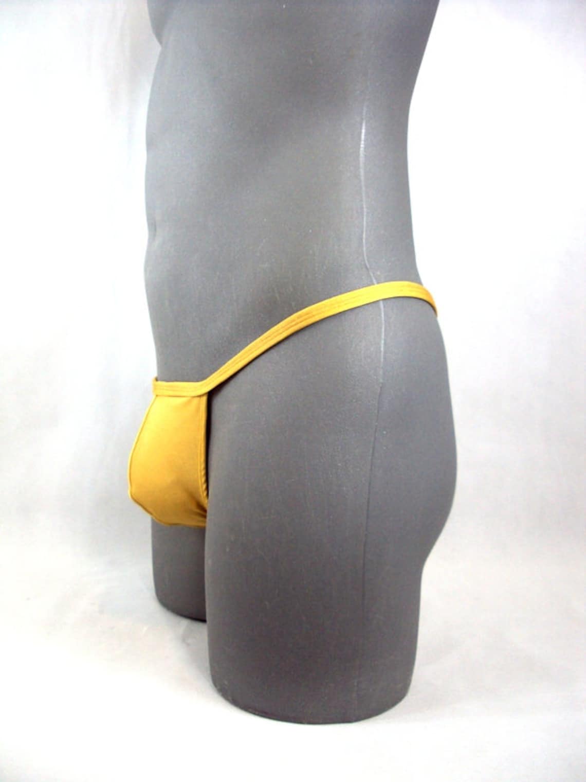 Bodybuilders Posing String Men Bikini Swimwear-gold - Etsy