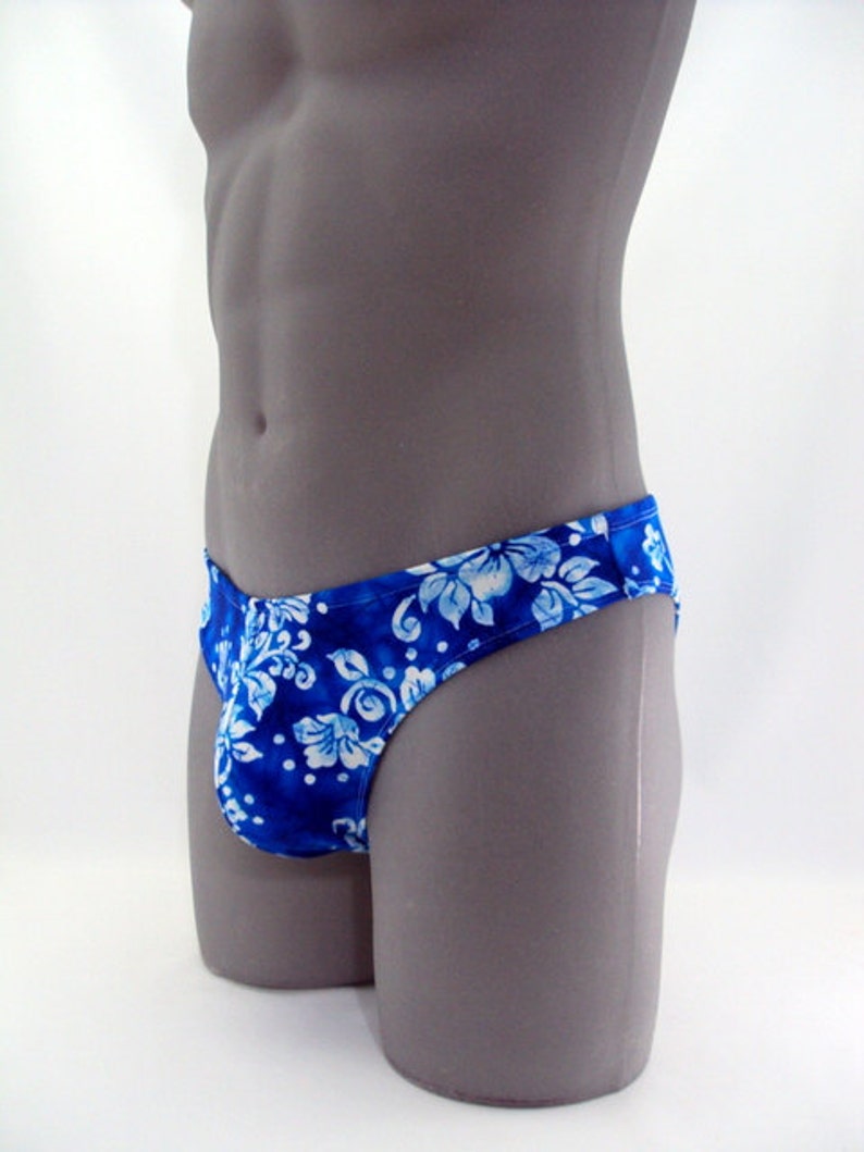 Pastel Blue Hibiscus Print Aloha Shirt | Blue
