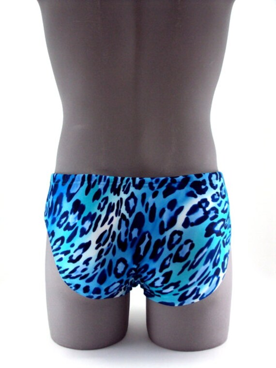 Animal print cheap mens swimwear