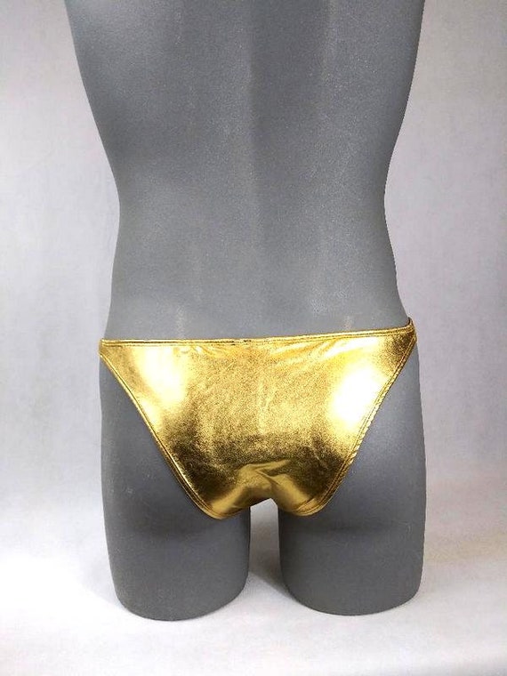 Mens gold speedo hot sale