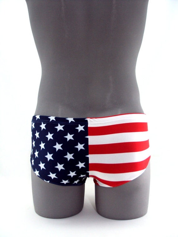 American flag swimsuit mens Clearance