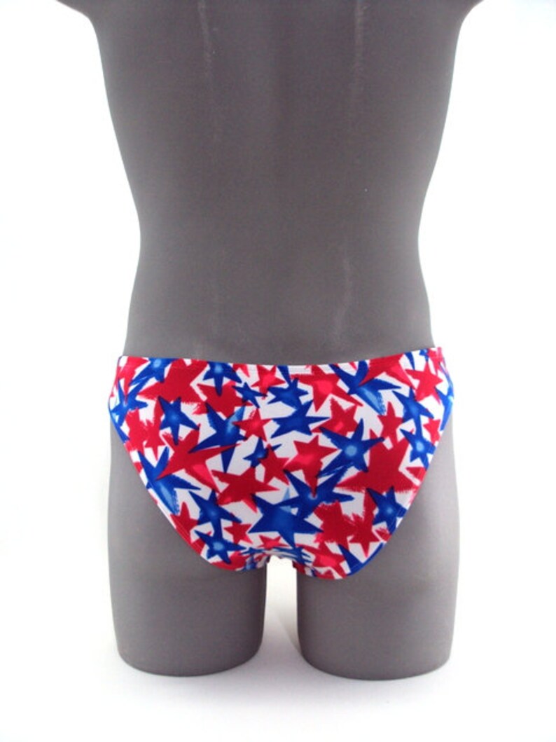 Patriotic Stars Bikini Print Men Bikini Swimsuit LIMITED Etsy