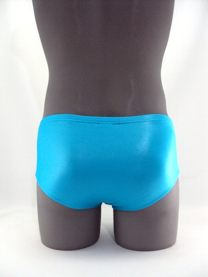Clearance LAST ONE Turquoise Men's Brief Swimwear Etsy