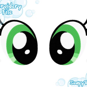 EMBROIDERY FILES: Applejack Eyes - Embroidery Machine Design File