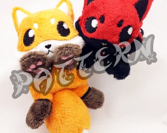 ITH PATTERN: Mini Fox Beanie Plush - Embroidery File Project