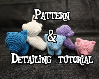 PATTERN CROCHET: MLP Pattern Chibi Style & Tutorial for detailing