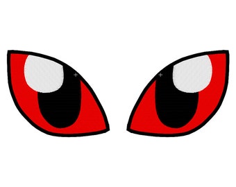 ARCHIVOS DE BORDADO: Umbreon Eyes - Diseño de máquinas de bordado