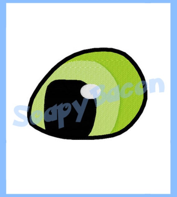 EMBROIDERY FILES: Toothless Eye Embroidery Machine Design | Etsy