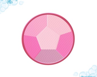 EMBROIDERY FILES: Rose Quartz/Steven's Gem - Steven Universe - Embroidery Machine Design File