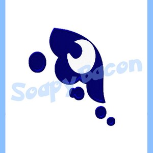 EMBROIDERY FILES: Princess Luna Eye & CM Set Embroidery Machine Design image 3